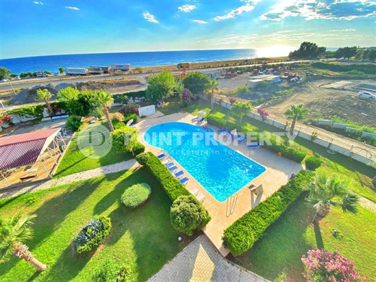 Ухоженные апартаменты 2+1 с панорамным видом на море, в комплексе на первой береговой линии, Демирташ, Аланья-id-2887-фото-17