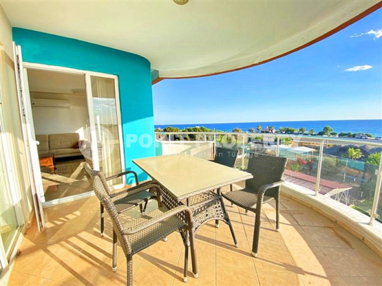 Ухоженные апартаменты 2+1 с панорамным видом на море, в комплексе на первой береговой линии, Демирташ, Аланья-id-2887-фото-19