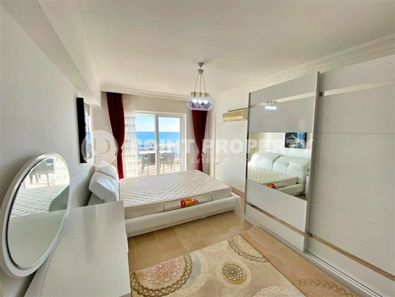 Ухоженные апартаменты 2+1 с панорамным видом на море, в комплексе на первой береговой линии, Демирташ, Аланья-id-2887-фото-23