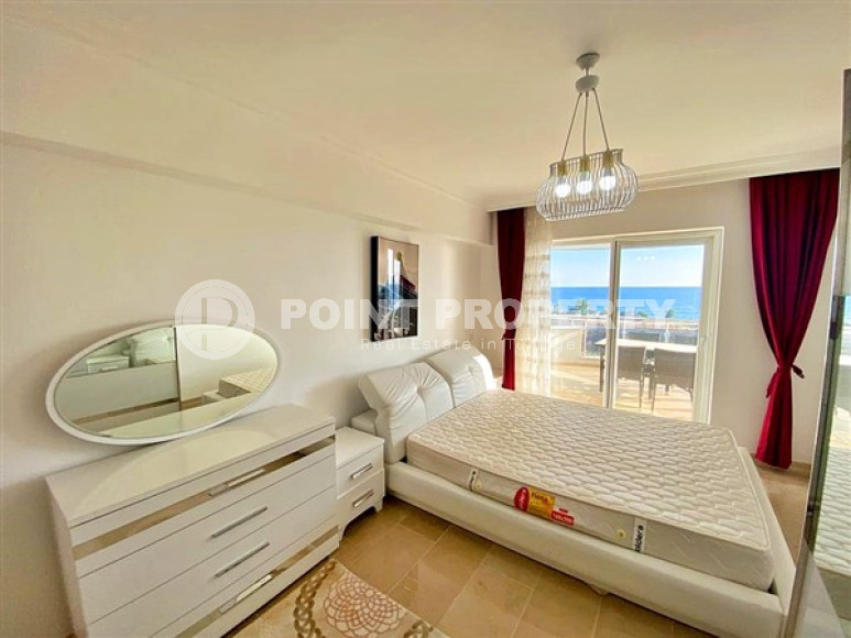 Ухоженные апартаменты 2+1 с панорамным видом на море, в комплексе на первой береговой линии, Демирташ, Аланья-id-2887-фото-28