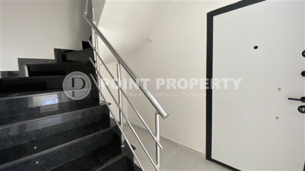 Сказочная двухуровневая квартира 3+1 в районе Авсаллар, Аланья, в новом 5 этажном комплексе 2022 года постройки-id-2888-фото-16