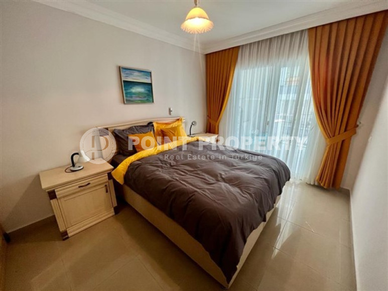 Атмосферная трёхкомнатная квартира, 110 м2, в районе Оба, Аланья на 2 этаже в доме с двумя балконами-id-2889-фото-10