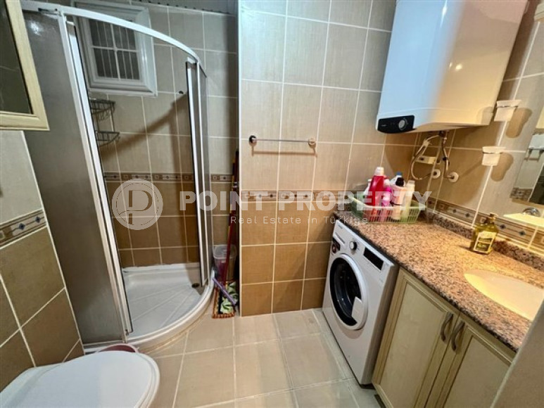 Атмосферная трёхкомнатная квартира, 110 м2, в районе Оба, Аланья на 2 этаже в доме с двумя балконами-id-2889-фото-11