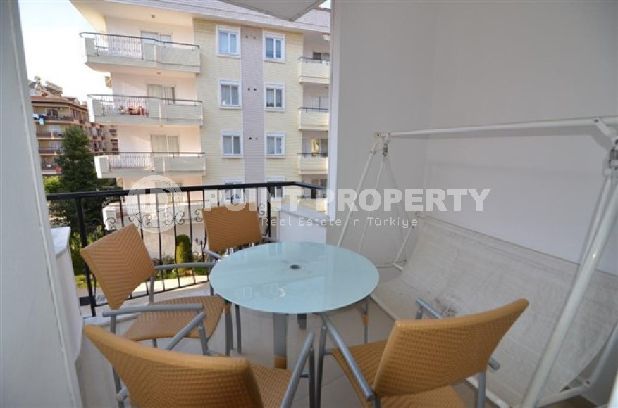 Атмосферная трёхкомнатная квартира, 110 м2, в районе Оба, Аланья на 2 этаже в доме с двумя балконами-id-2889-фото-12