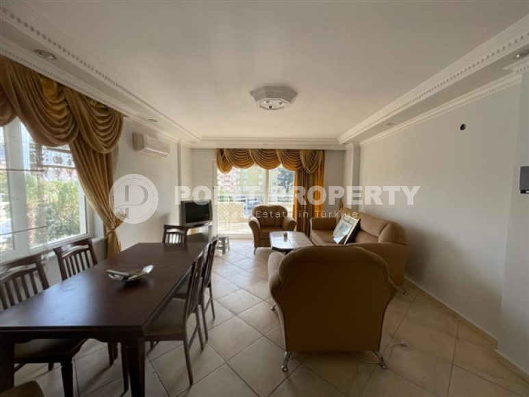 Меблированная комфортабельная квартира 2+1 рядом с пляжем Клеопатры, в центре Аланьи-id-2895-фото-2