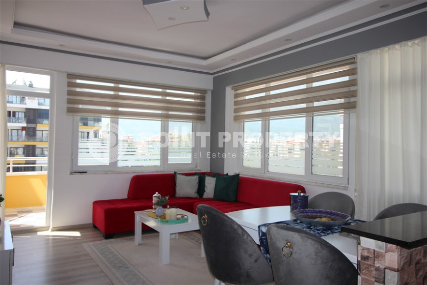 Квартира 2+1 в районе Оба с видом на горы, 100 метров к морю-id-1257-фото-1