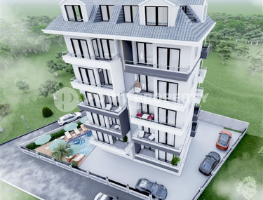 Проект на завершающем этапе стройки, квартиры 84 - 170 м2 в районе Авсаллар в 1 километре от моря-id-2896-фото-3