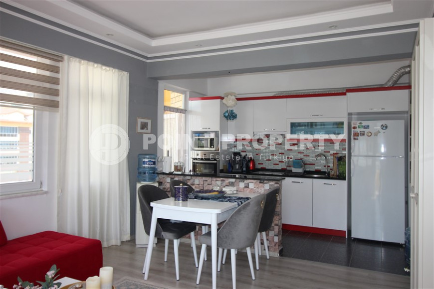 Квартира 2+1 в районе Оба с видом на горы, 100 метров к морю-id-1257-фото-2