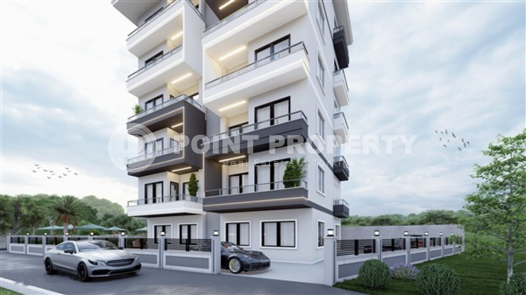 The project is at the final stage of construction, apartments 84 - 170 m2 in the Avsallar area, 1 kilometer from the sea-id-2896-photo-4