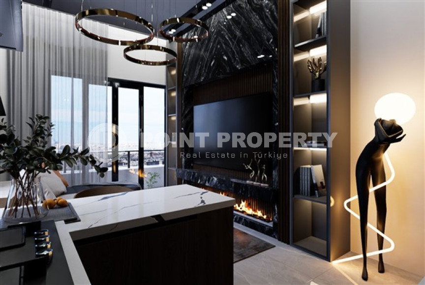 The project is at the final stage of construction, apartments 84 - 170 m2 in the Avsallar area, 1 kilometer from the sea-id-2896-photo-13