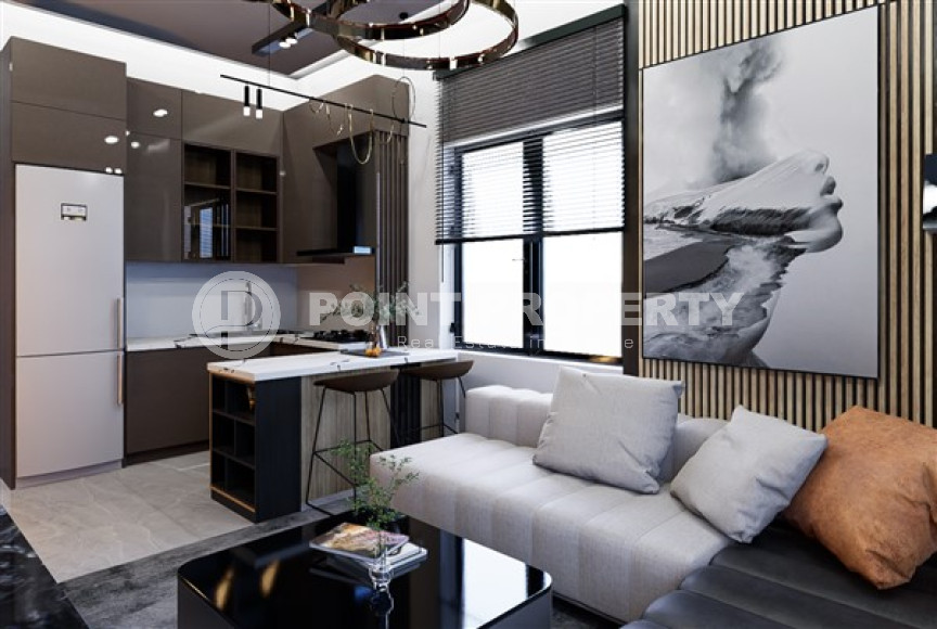 The project is at the final stage of construction, apartments 84 - 170 m2 in the Avsallar area, 1 kilometer from the sea-id-2896-photo-22