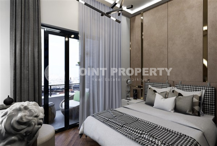 The project is at the final stage of construction, apartments 84 - 170 m2 in the Avsallar area, 1 kilometer from the sea-id-2896-photo-27