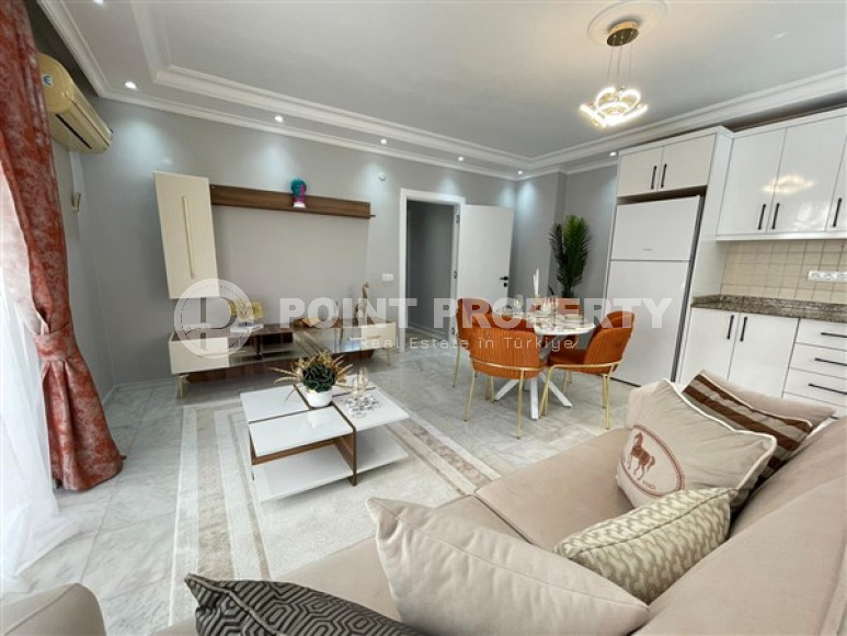 Фешенебельные апартаменты 2+1 с дизайнерским ремонтом, у моря в районе Оба, Аланья.-id-2898-фото-3