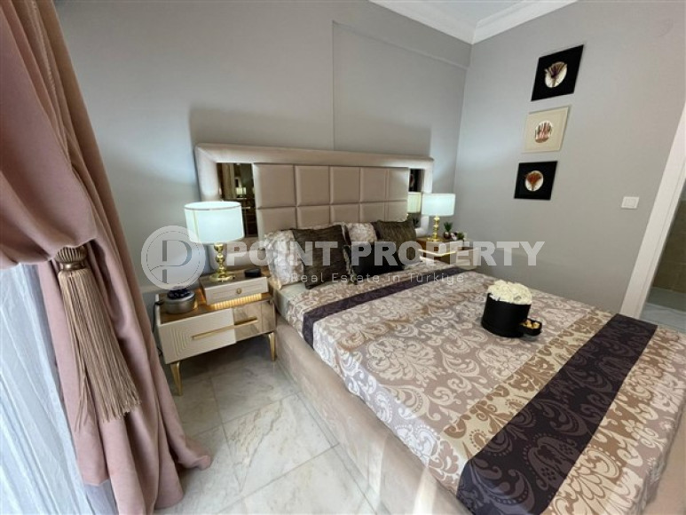 Фешенебельные апартаменты 2+1 с дизайнерским ремонтом, у моря в районе Оба, Аланья.-id-2898-фото-12