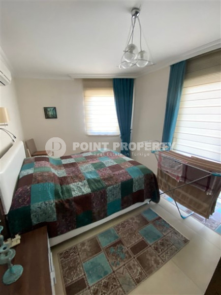 Комфортабельные апартаменты 2+1, 120 м2 Джикджилли, Аланья, с двумя бассейнами на прилегающей территории-id-2900-фото-4