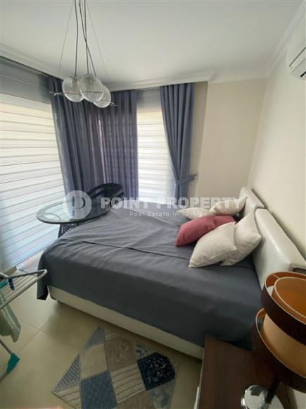 Комфортабельные апартаменты 2+1, 120 м2 Джикджилли, Аланья, с двумя бассейнами на прилегающей территории-id-2900-фото-6