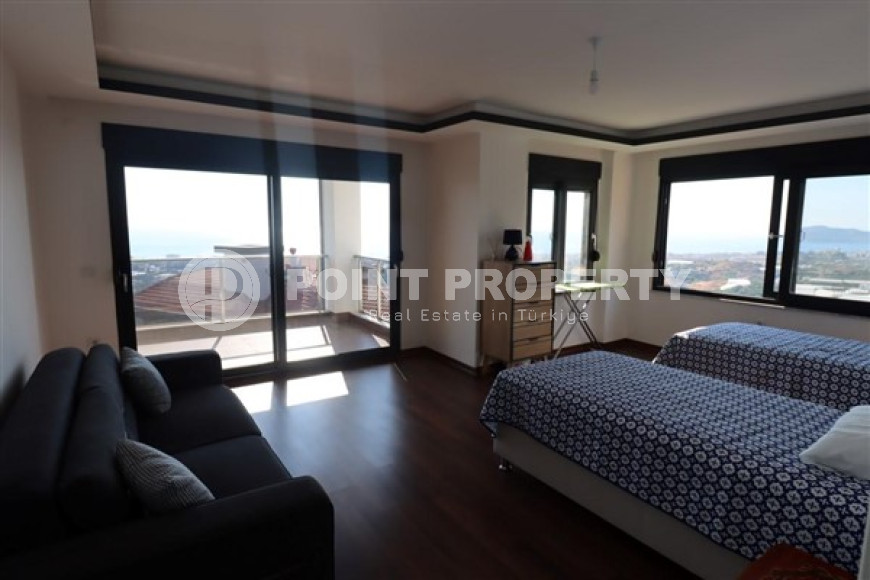 Трёхэтажная вилла в Кестеле под гражданство, с мебелью, Аланья-id-2902-фото-19