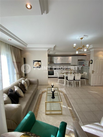 Шикарная атмосферная квартира 2+1 с мебелью, рядом с морем, район Оба, Аланья-id-2903-фото-19