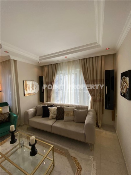 Шикарная атмосферная квартира 2+1 с мебелью, рядом с морем, район Оба, Аланья-id-2903-фото-27