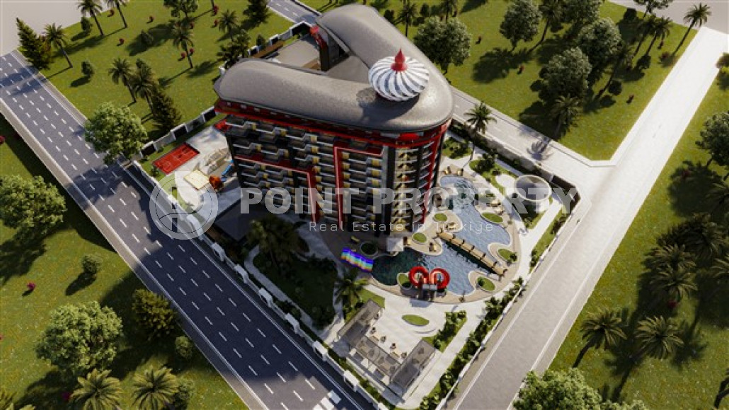 Инвестиционный проект в городе Газипаша со сроком сдачи август 2024 года, квартиры 60 - 189 м2-id-2906-фото-8