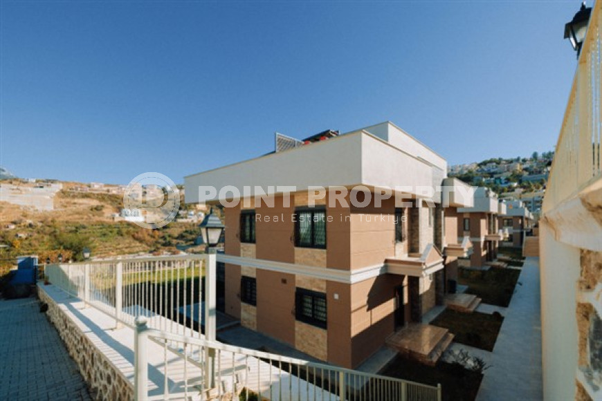 Респектабельная дуплексная вилла 230 м2 с земельным участком 400 м2, Каргыджак, Аланья-id-2907-фото-4