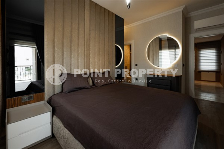 Респектабельная дуплексная вилла 230 м2 с земельным участком 400 м2, Каргыджак, Аланья-id-2907-фото-5