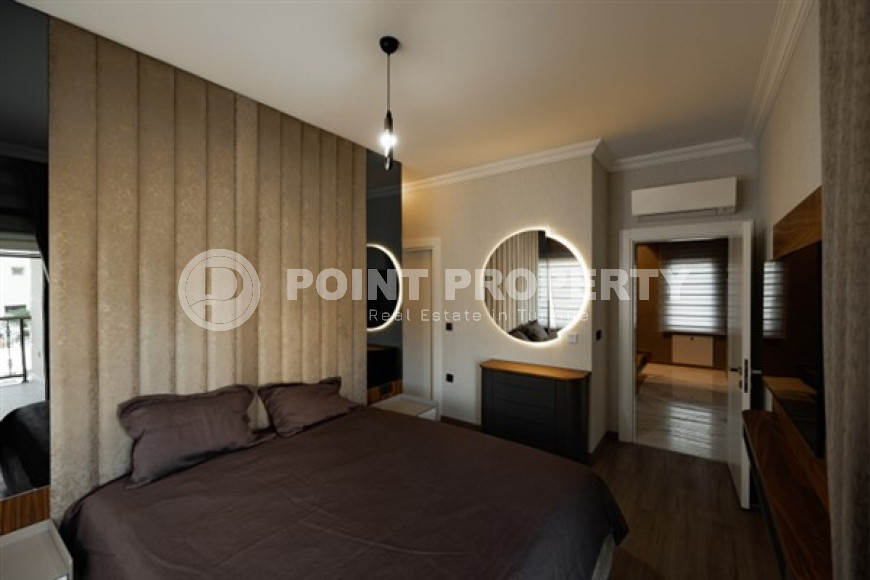 Респектабельная дуплексная вилла 230 м2 с земельным участком 400 м2, Каргыджак, Аланья-id-2907-фото-10