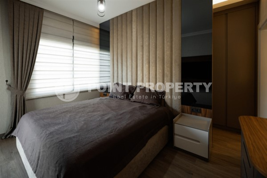 Респектабельная дуплексная вилла 230 м2 с земельным участком 400 м2, Каргыджак, Аланья-id-2907-фото-11