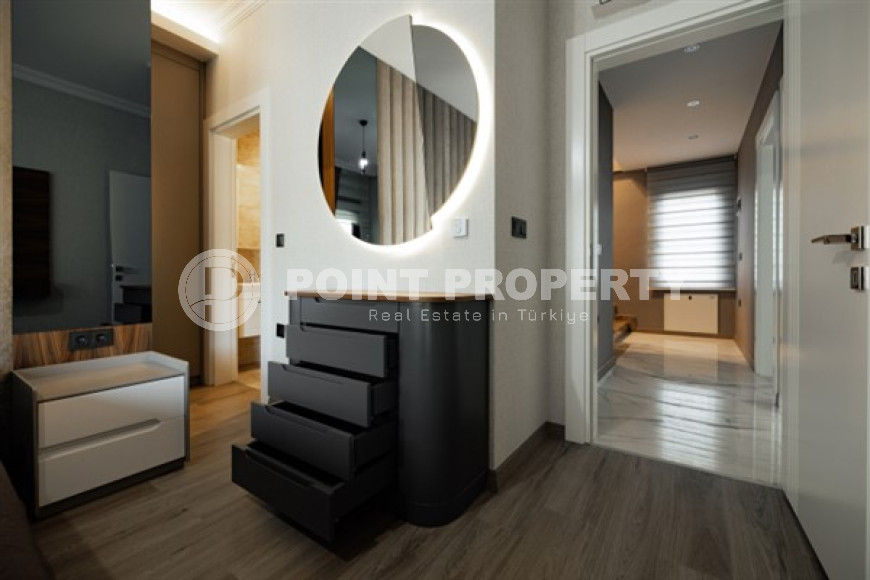 Респектабельная дуплексная вилла 230 м2 с земельным участком 400 м2, Каргыджак, Аланья-id-2907-фото-20