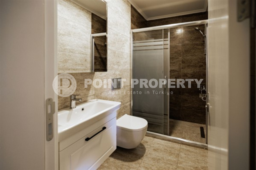 Респектабельная дуплексная вилла 230 м2 с земельным участком 400 м2, Каргыджак, Аланья-id-2907-фото-25