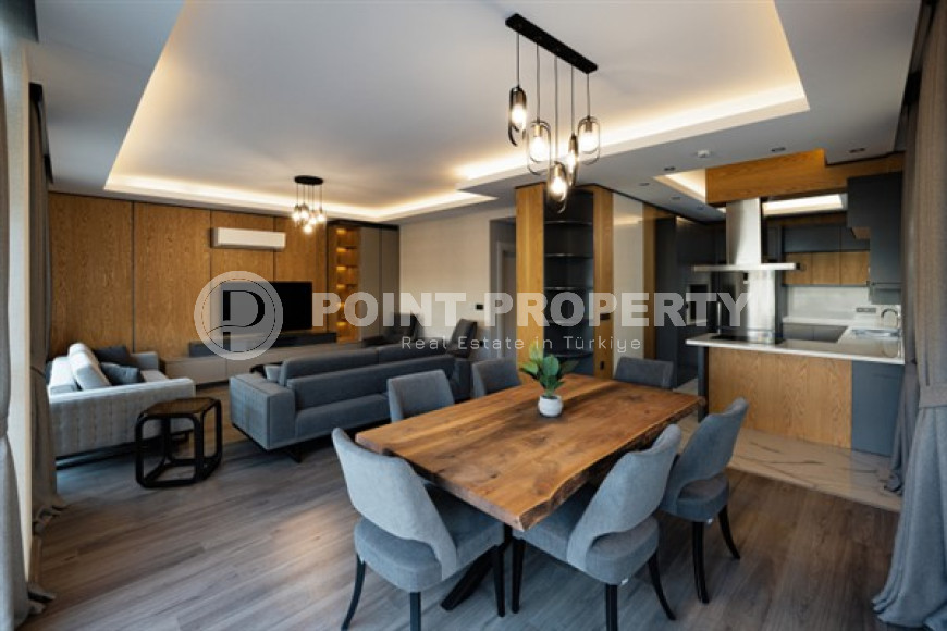 Респектабельная дуплексная вилла 230 м2 с земельным участком 400 м2, Каргыджак, Аланья-id-2907-фото-29