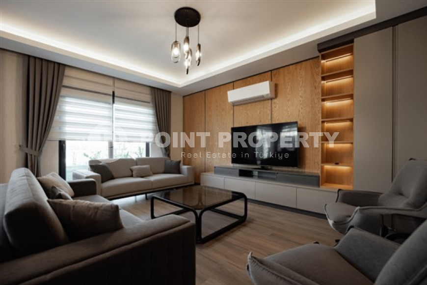 Респектабельная дуплексная вилла 230 м2 с земельным участком 400 м2, Каргыджак, Аланья-id-2907-фото-30