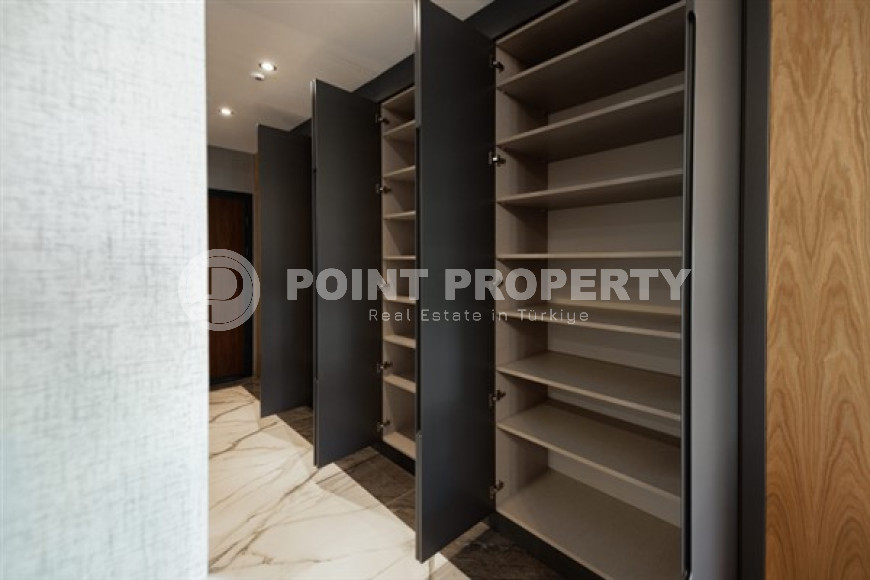 Респектабельная дуплексная вилла 230 м2 с земельным участком 400 м2, Каргыджак, Аланья-id-2907-фото-32