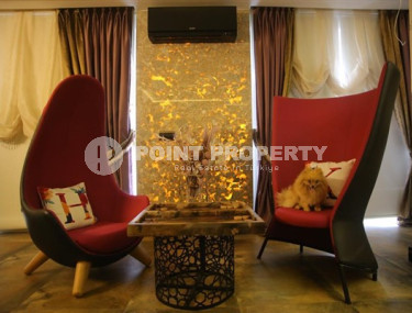 Дизайнерский дуплекс 220 м2  в районе Оба, Аланья, с роскошной мебелью-id-2909-фото-2