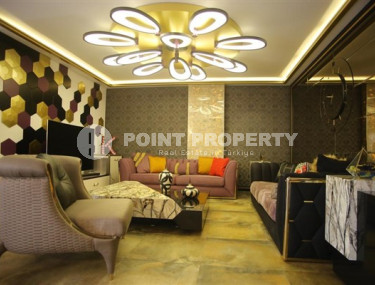 Дизайнерский дуплекс 220 м2  в районе Оба, Аланья, с роскошной мебелью-id-2909-фото-3