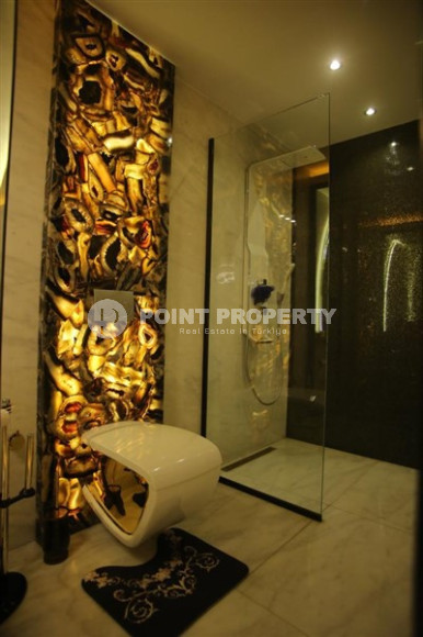 Дизайнерский дуплекс 220 м2  в районе Оба, Аланья, с роскошной мебелью-id-2909-фото-12