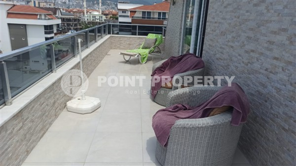 Огромная пятикомнатная квартира 230 м2 в районе Оба, Аланья, в 100 метрах от центра города-id-2910-фото-24