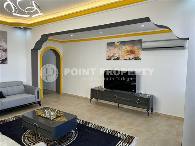 Большая меблированная квартира 110 м² рядом с морем, для повседневной жизни и отдыха, Махмутлар, Аланья-id-2911-фото-12