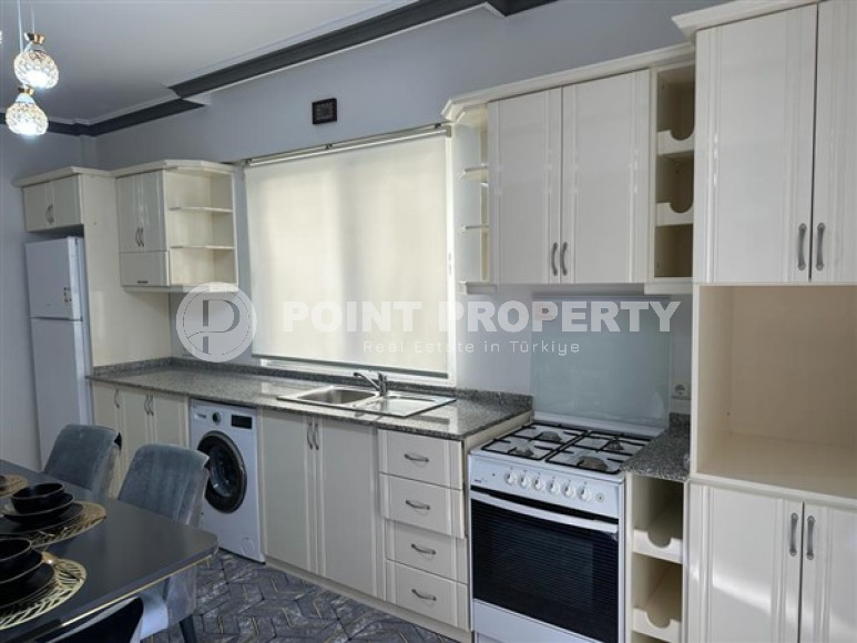 Большая меблированная квартира 110 м² рядом с морем, для повседневной жизни и отдыха, Махмутлар, Аланья-id-2911-фото-19