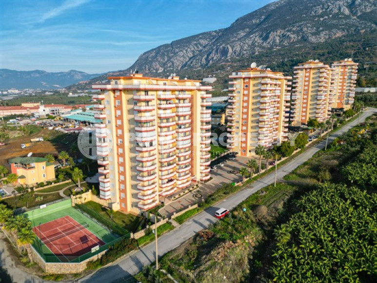 Роскошная квартира площадью 130 м² с дорогой обстановкой и видом на море, Махмутлар, Аланья-id-2912-фото-2