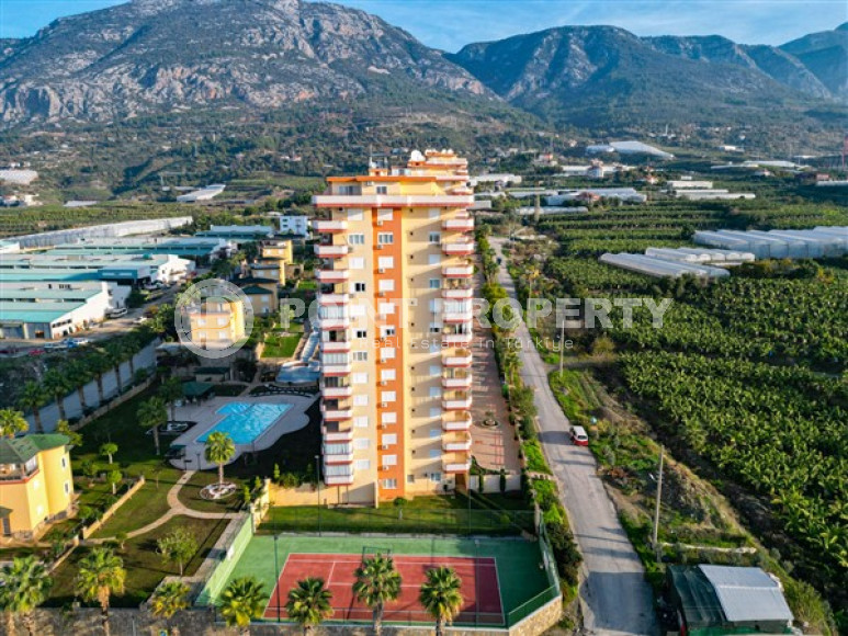 Роскошная квартира площадью 130 м² с дорогой обстановкой и видом на море, Махмутлар, Аланья-id-2912-фото-3