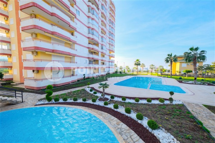 Роскошная квартира площадью 130 м² с дорогой обстановкой и видом на море, Махмутлар, Аланья-id-2912-фото-11