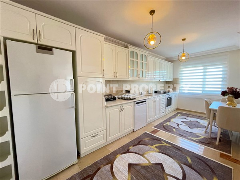 Роскошная квартира площадью 130 м² с дорогой обстановкой и видом на море, Махмутлар, Аланья-id-2912-фото-20