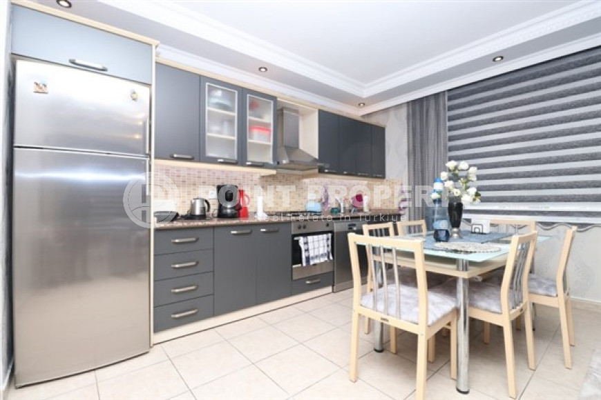 Готовая к проживанию квартира 90 м2, центр Аланьи, всего в 350 метрах от пляжей города-id-2921-фото-9