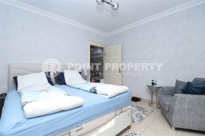 Готовая к проживанию квартира 90 м2, центр Аланьи, всего в 350 метрах от пляжей города-id-2921-фото-19