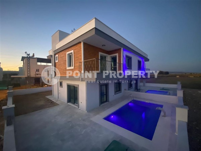 New 3+1 duplex villa with a swimming pool in Mersin for life and investment-id-2922-photo-5