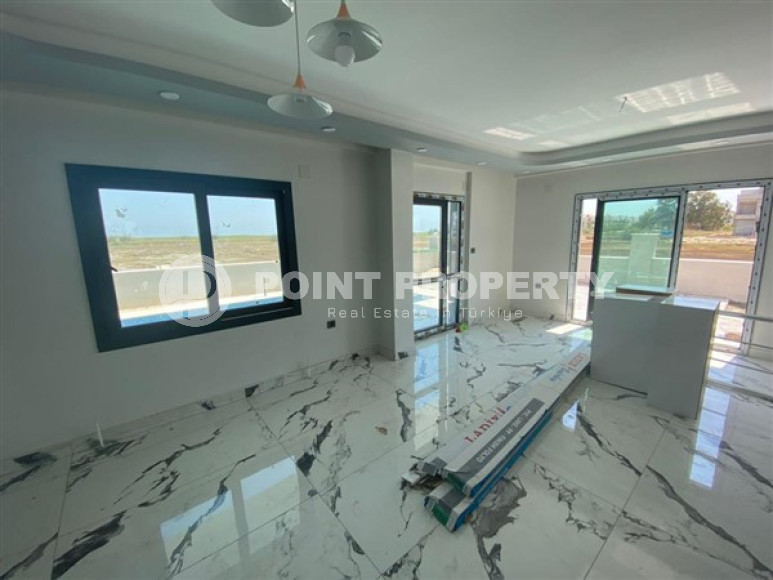 New 3+1 duplex villa with a swimming pool in Mersin for life and investment-id-2922-photo-8