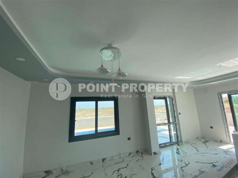 New 3+1 duplex villa with a swimming pool in Mersin for life and investment-id-2922-photo-9
