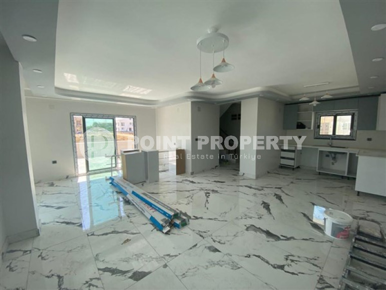 New 3+1 duplex villa with a swimming pool in Mersin for life and investment-id-2922-photo-12