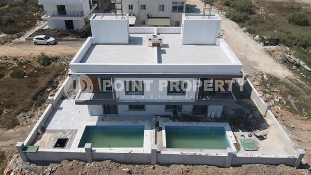 New 3+1 duplex villa with a swimming pool in Mersin for life and investment-id-2922-photo-30